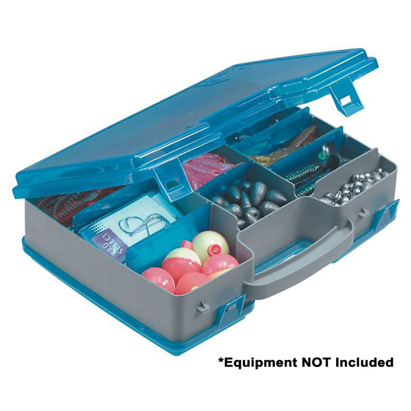 Plano Double-Sided Adjustable Tackle Organizer Large - Silver/Blue [171502]
