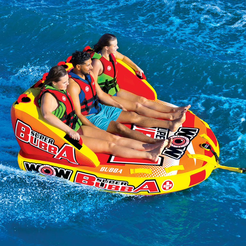 WOW Watersports Super Bubba HI-VIS 3P Towable - 3 Person [17-1060]