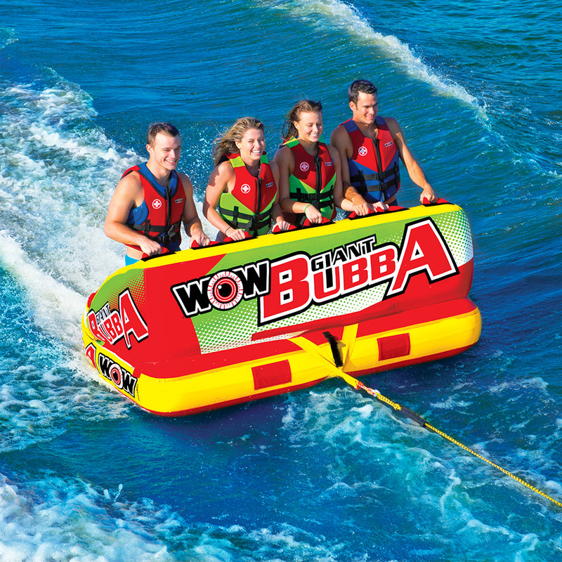 WOW Watersports Giant Bubba HI-VIS 4P Towable - 4 Person [17-1070]
