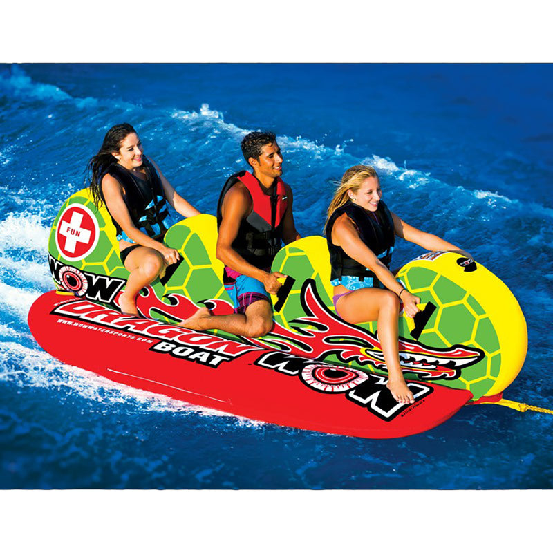 WOW Watersports Dragon Boat Towable - 3 Person [13-1060]
