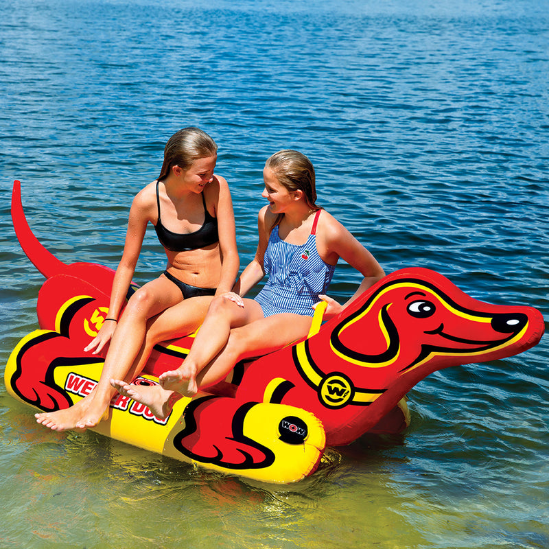 WOW Watersports Weiner Dog 2 Towable - 2 Person [19-1000]