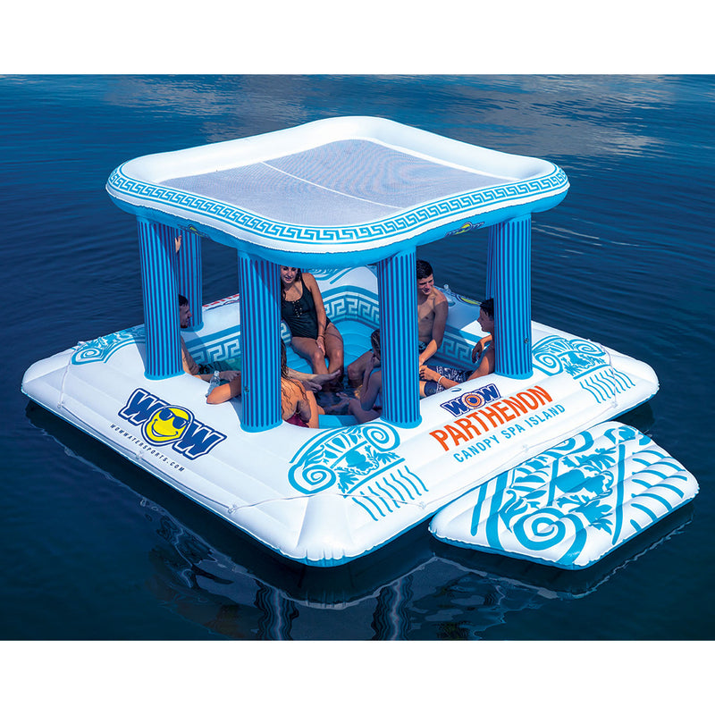 WOW Watersports Parthernon Island Float - 8 Person [20-2000]