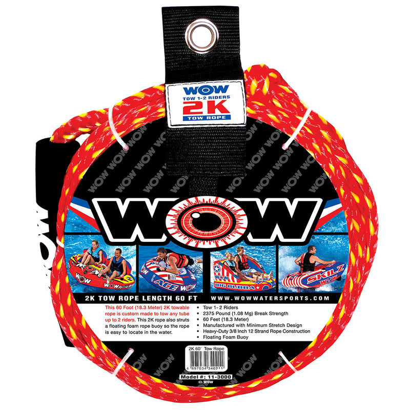 WOW Watersports 2K - 60 Tow Rope [11-3000]