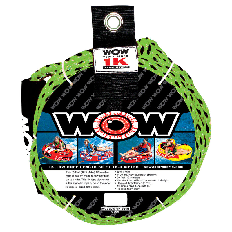 WOW Watersports 1K 60 Tow Rope [17-3010]