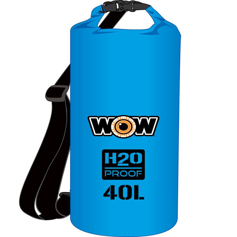 WOW Watersports H2O Proof Dry Bag - Blue 40 Liter [18-5100B]