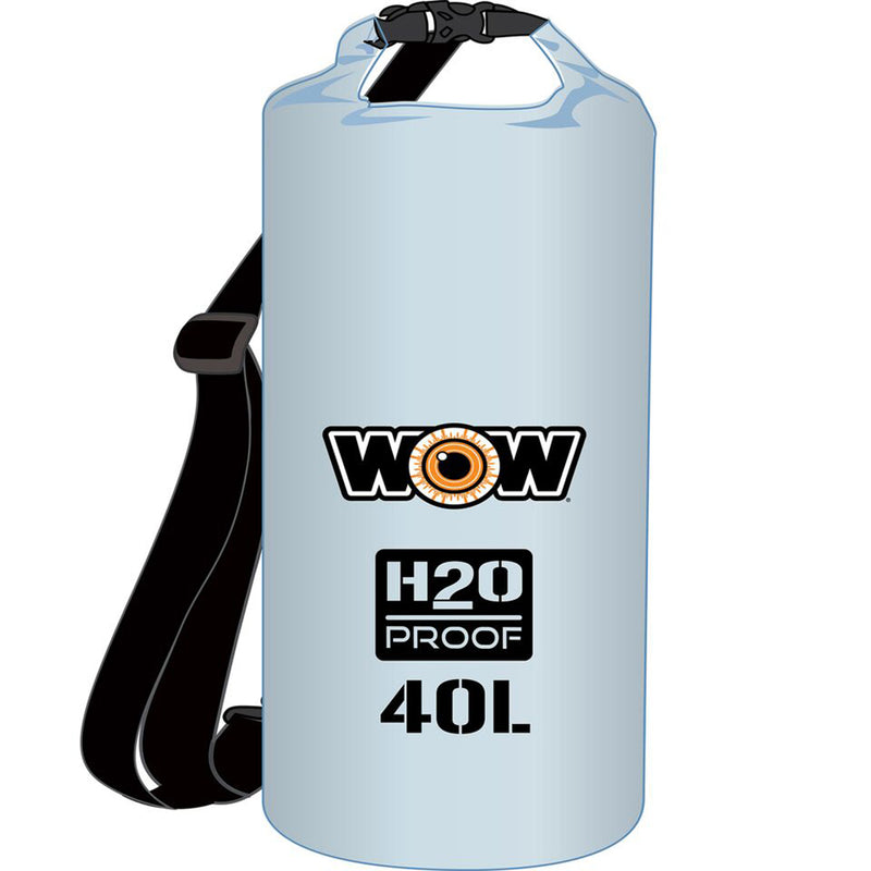 WOW Watersports H2O Proof Dry Bag - Clear 40 Liter [18-5100C]