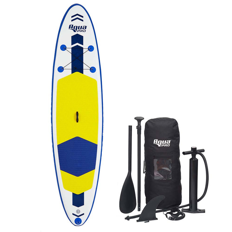 Aqua Leisure 10.6 Inflatable Stand-Up Paddleboard Drop Stitch w/Oversized Backpack f/Board  Accessories [APR20926]