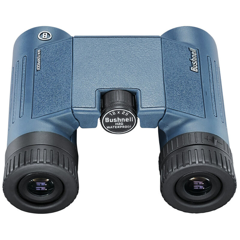 Bushnell 12x25mm H2O Binocular - Dark Blue Roof WP/FP Twist Up Eyecups [132105R]