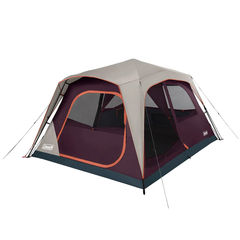 Coleman Skylodge 8-Person Instant Camping Tent - Blackberry [2000038276]