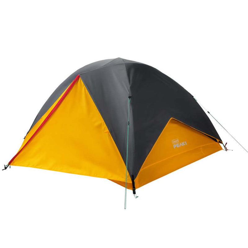 Coleman PEAK1 3-Person Backpacking Tent - Marigold/Dark Stone [2155772]